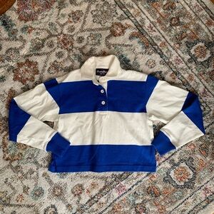 ROWING BLAZERS CROPPED POLO SHIRT